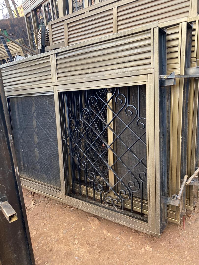 Welding gates and metal structures Uganda workshop